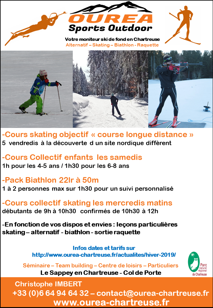 skating biathlon col de porte